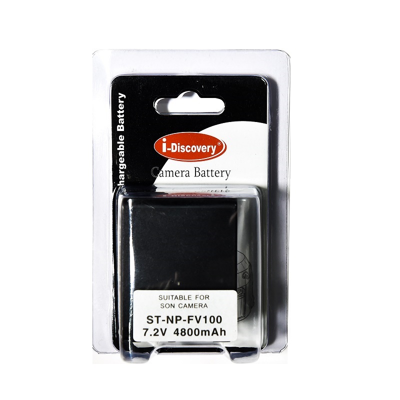 Pin i-Discovery NP-FV100 Cho Sony DCR-SR300E, SR200E, SR82E, SR62E…