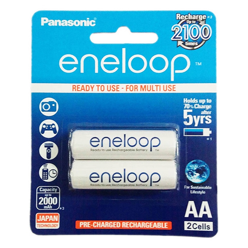 Pin Panasonic Eneloop 2000mAh (2 viên AA)