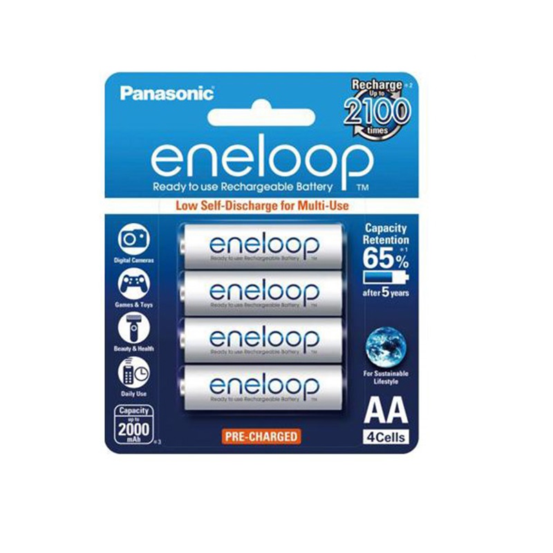 Pin Panasonic Eneloop 2000mAh (4 Viên AA)