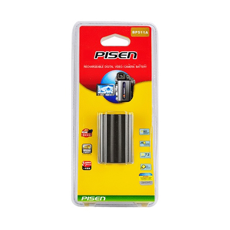 Pin Pisen BP-511A For Canon 50D, 40D, 30D, 20D, 5D