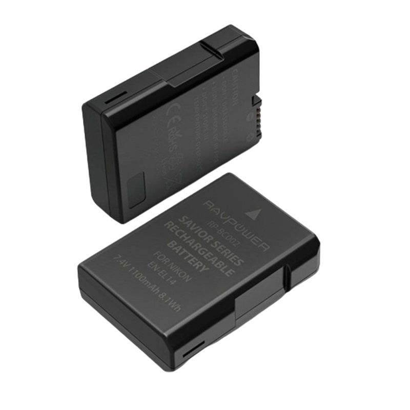 Pin Ravpower EL14 For Nikon D3100, D3200, D5100, D5200, P7000, P7100,D5300