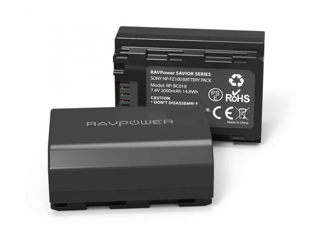 Pin Ravpower NP-FZ100 cho Sony