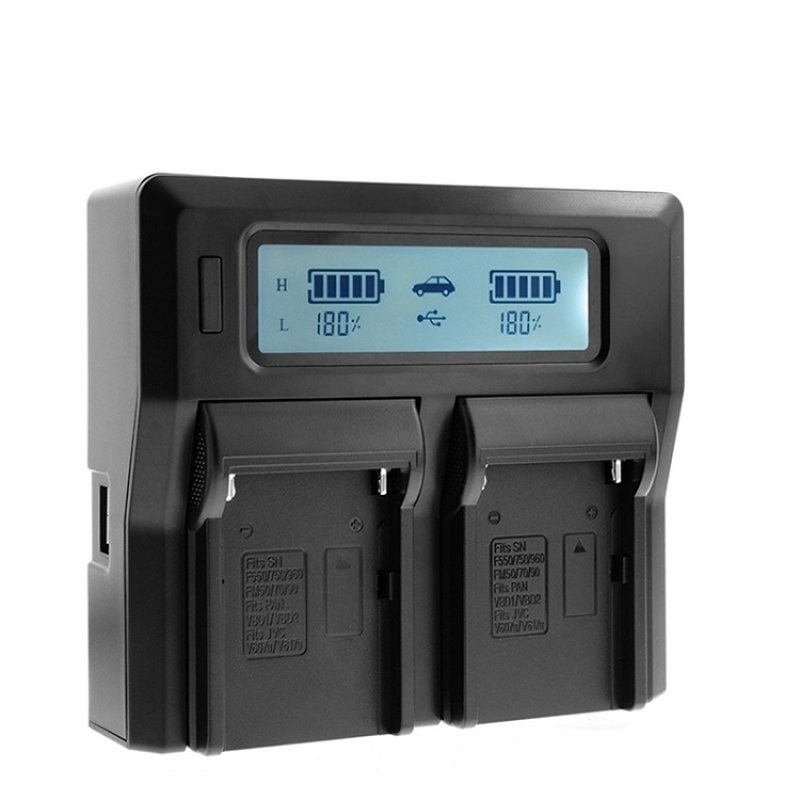 Sạc Đôi I-Discovery LCD U60