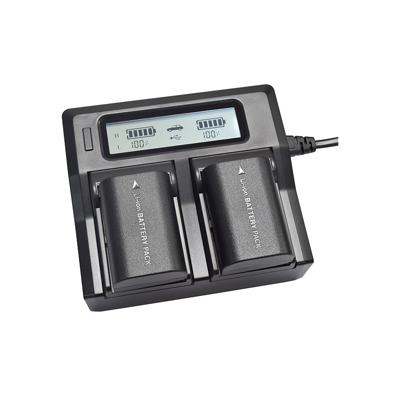 Sạc đôi i-Discovery SC308 LCD (không bao gồm đế sạc)