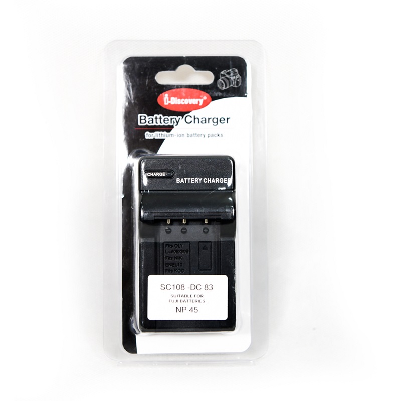 Sạc I-Discovery NP-45 Cho Fujifilm XP140, XP130, Instax Neo90...