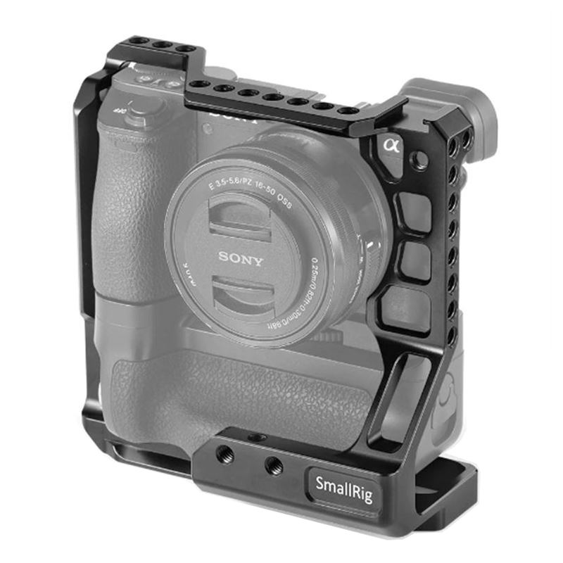 SmallRig Cage For Sony A6000/A6300/A6500 With Meike MK-A6300/A6500 Battery Grip 2268