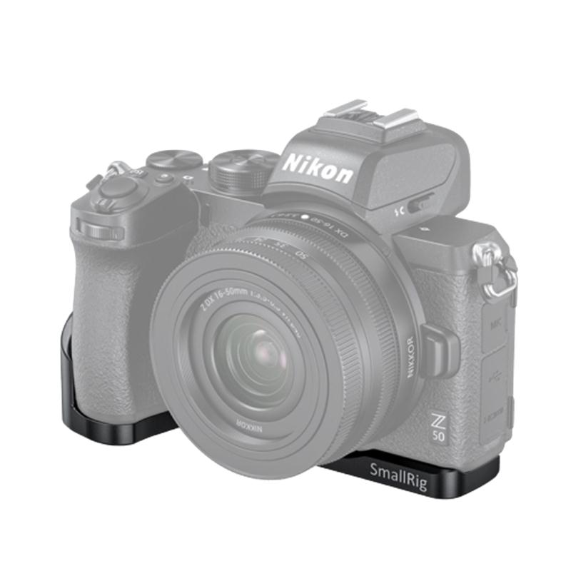 SmallRig Vlog L-Shape Plate For Nikon Z50 Camera LCN2525