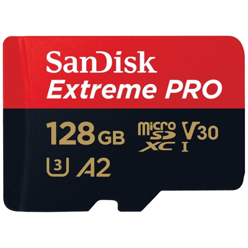 Thẻ Nhớ MicroSDXC Sandisk Extreme Pro 128GB 170MB/s (90MB/s)