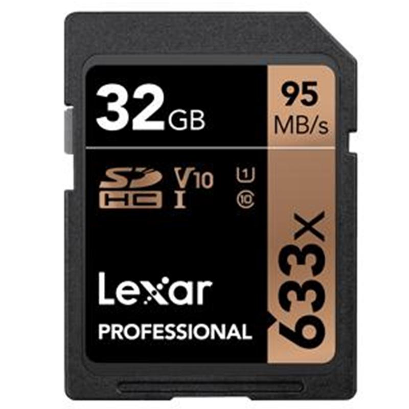 Thẻ Nhớ SDHC Lexar 32GB 95MB/45MB/s (633x)