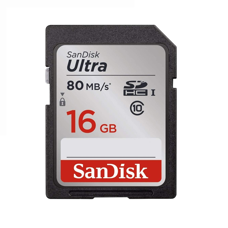 Thẻ Nhớ SDHC Sandisk Ultra 16GB 80Mb/s
