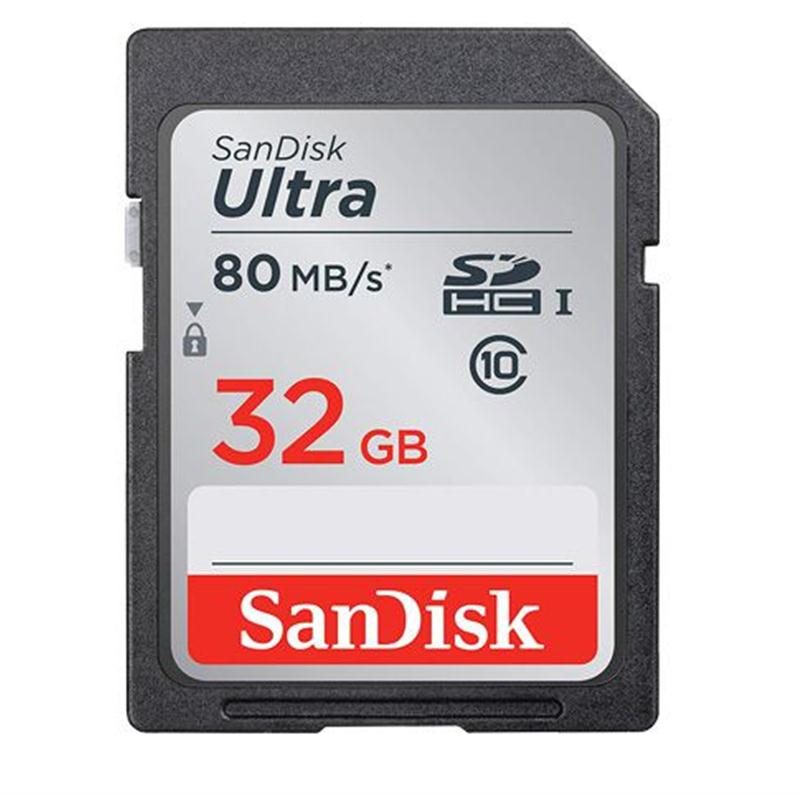 Thẻ Nhớ SDHC Sandisk Ultra 32GB 80Mb/s