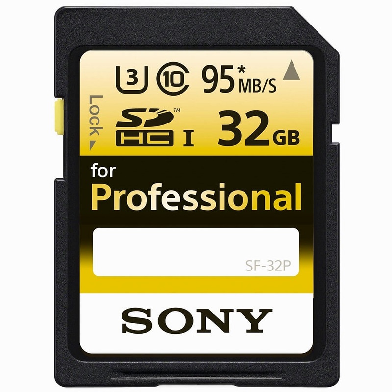 Thẻ Nhớ SDHC Sony Professional 32GB 95MB/S (SF-32P)