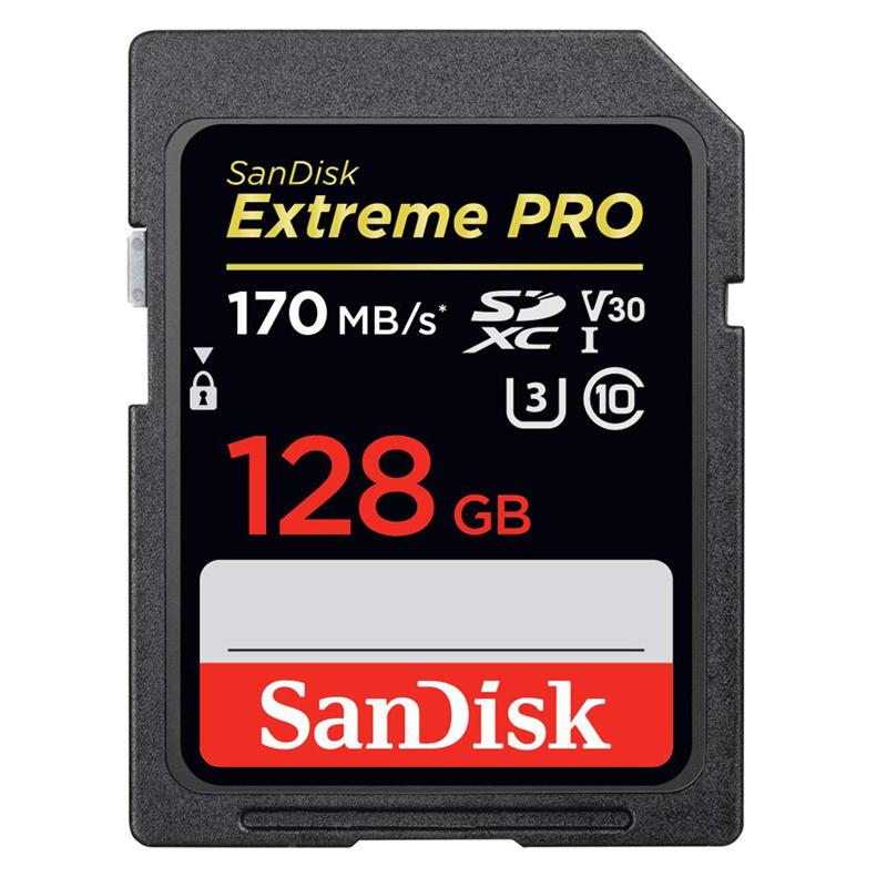 Thẻ Nhớ SDXC Sandisk Extreme Pro 128GB 170MB/s