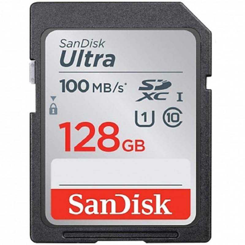 Thẻ Nhớ SDXC Sandisk Ultra 128GB 100MB/S