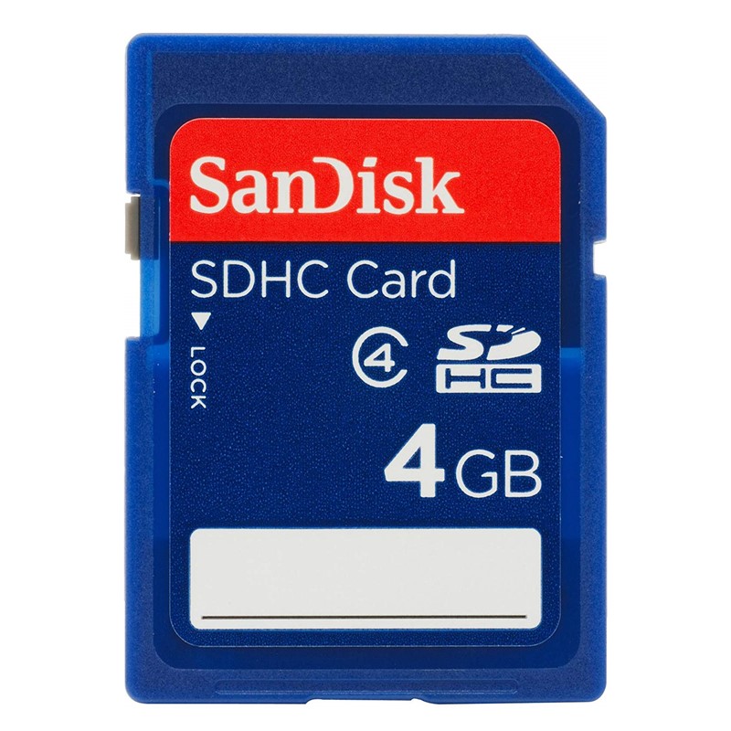 Thẻ Nhớ Thường SanDisk SDHC 4GB