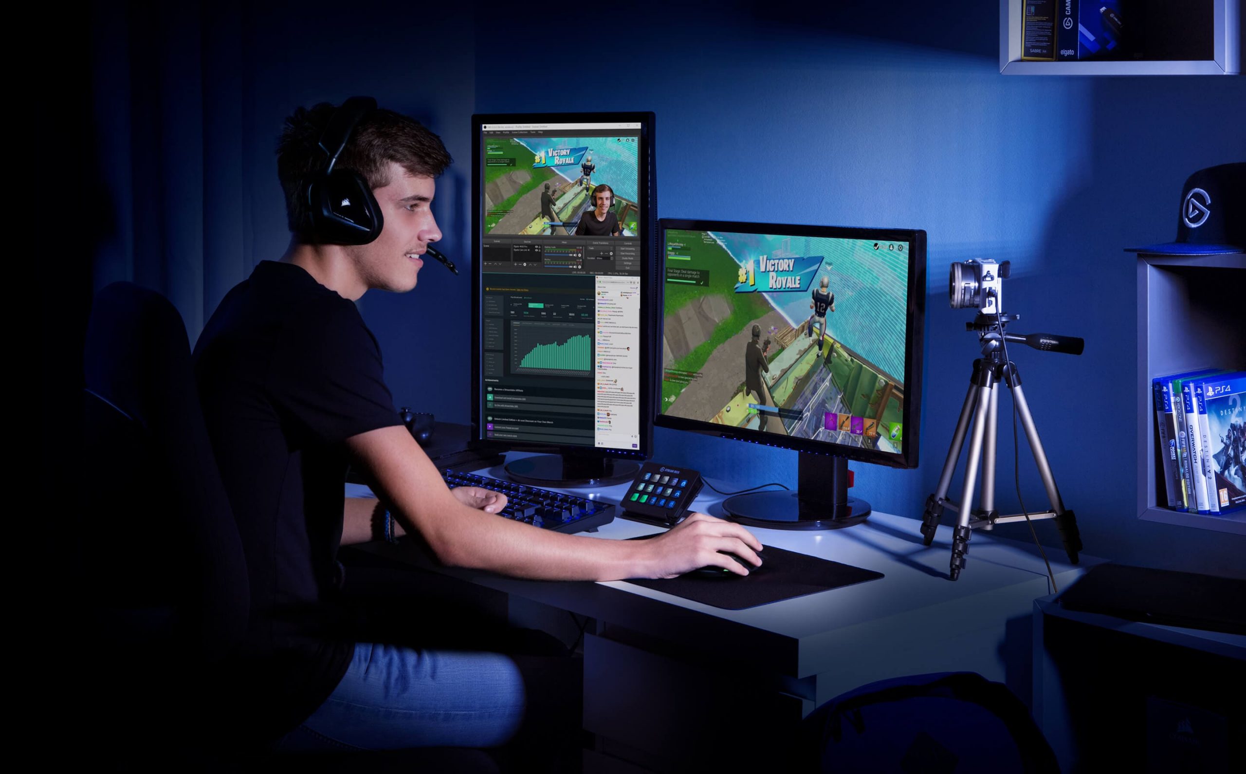 Kết hợp với Elgato CamLink 4K, máy ảnh của bạn sẽ trở thành thiết bị ghi hình tương tự như webcam trong tất cả các ứng dụng yêu thích của bạn. Chất lượng tuyệt vời ở 1080p60 hoặc thậm chí lên tới 4K ở tốc độ khung hình 30 fps giúp công việc livestream của bạn trở nên chuyên nghiệp. Công nghệ độ trễ cực thấp giúp bạn khởi động và chạy trên nền tảng yêu thích của bạn ngay lập tức.