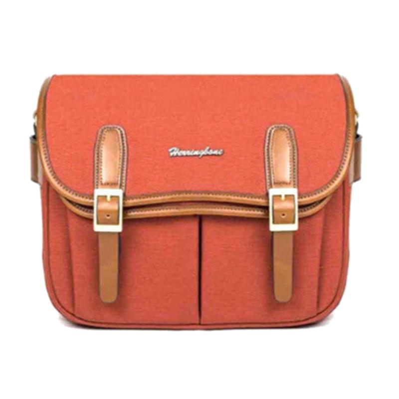 Túi Máy Ảnh Herringbone Maniere Medium Burgundy