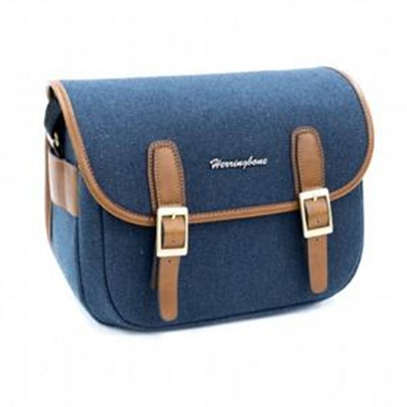 Túi Máy Ảnh Herringbone Maniere Small Navy