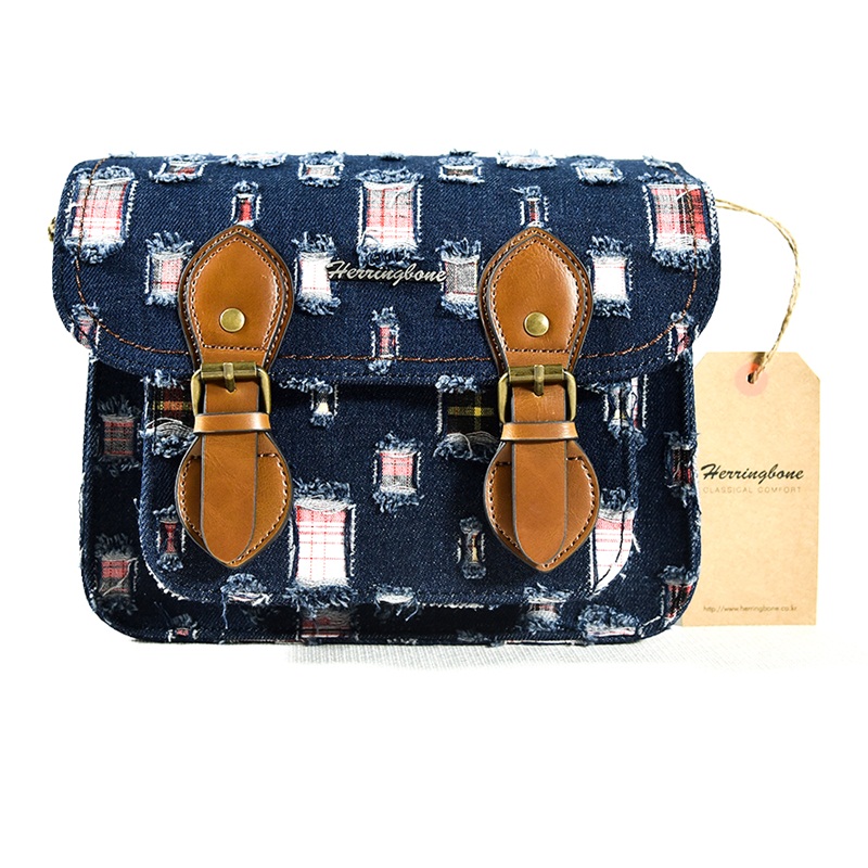 Túi Máy Ảnh Herringbone Papaspocket V4 Micro Indigo Jean