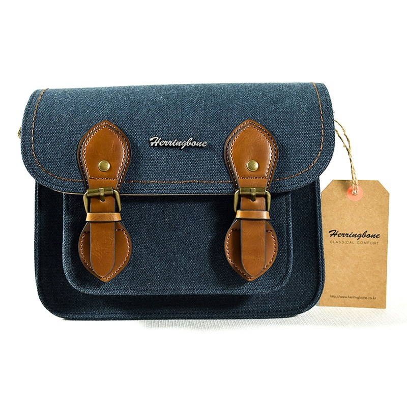 Túi Máy Ảnh Herringbone Papaspocket V4 Mini Navy