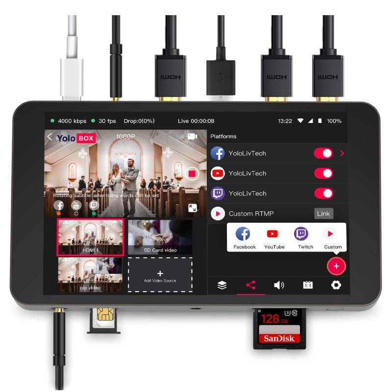 Yolo Liv YoloBox Portable Livestream Studio